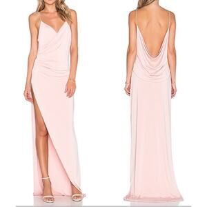 Gemeli Power Blush Pink Kotahi Dress Size 4 Maxi Formal Wedding Prom